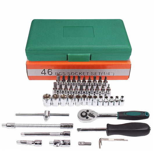 Juego de Herramientas para Reparación Automotriz 46 Piezas con Llave Dinamométrica - Image 10