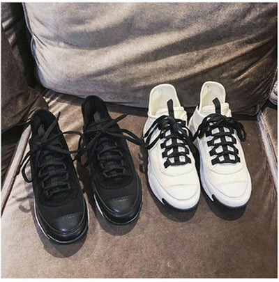 Zapatos Blancos Clásicos de Cuero Genuino - Estilo Minimalista Versátil - Image 3