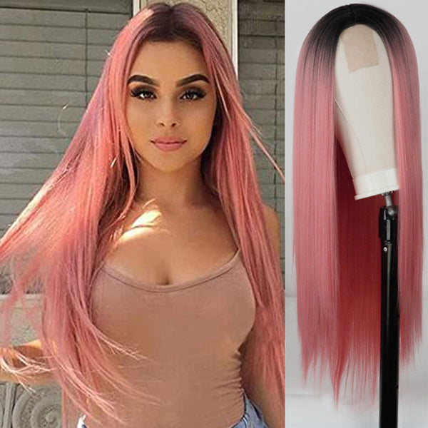 Peluca Degradada Cabello Liso Largo