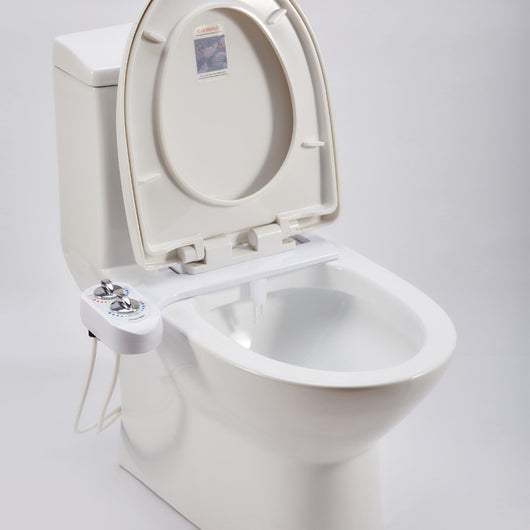 Asiento de Inodoro Inteligente con Ducha Higiénica de Agua Fría y Caliente