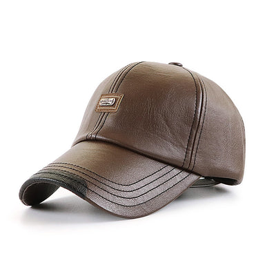 Gorra de Béisbol en Cuero Genuino para Hombre - Image 14