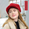 Gorro de Invierno Mujer con Forro de Lana Térmica Premium