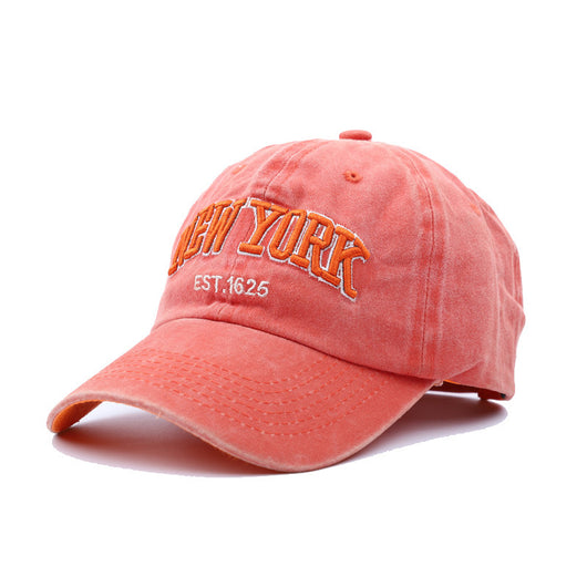 Gorra de Béisbol Vintage con Bordado de Letras y Tela Lavada - Image 5