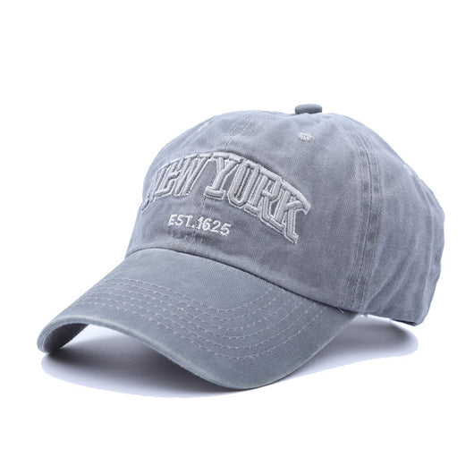 Gorra de Béisbol Vintage con Bordado de Letras y Tela Lavada - Image 7