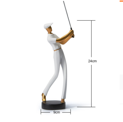 Decoraciones de Golf para Sala - Adornos para Mueble TV - Image 16