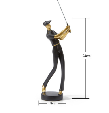 Decoraciones de Golf para Sala - Adornos para Mueble TV - Image 17