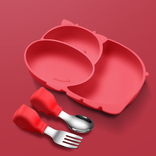 Juego de Platos Divididos para Niños con Compartimentos - Image 2