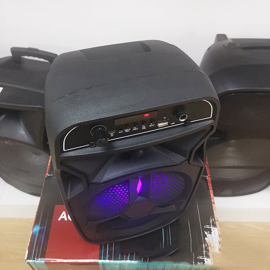 Parlante Portátil Bluetooth de Alta Potencia para Baile Cuadrado - Image 3