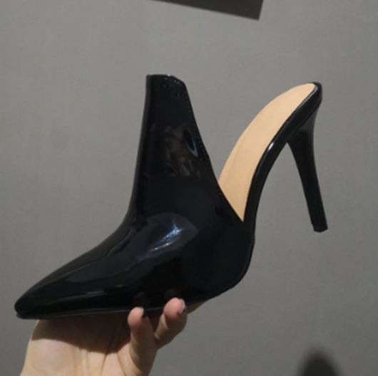 Tacones Altos Stiletto Punta Fina - Diseño Europeo y Americano para Pasarela - Image 13