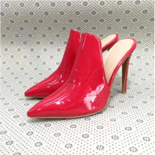 Tacones Altos Stiletto Punta Fina - Diseño Europeo y Americano para Pasarela - Image 18