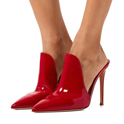 Tacones Altos Stiletto Punta Fina - Diseño Europeo y Americano para Pasarela