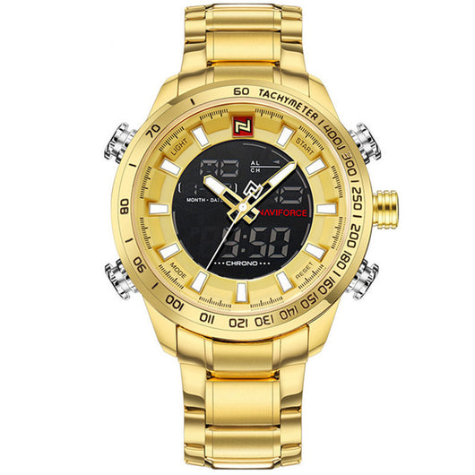 Reloj Deportivo Inteligente Resistente al Agua con Doble Pantalla