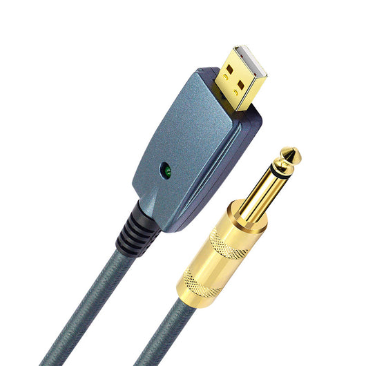 Cable de Grabación USB a Jack 6.35MM para Guitarra y Instrumentos - Image 7