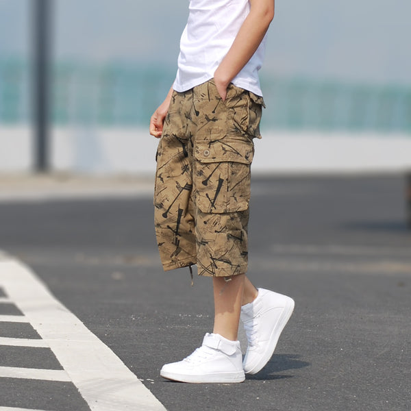 Pantalones Cortos de Trabajo Resistentes para Hombre - Overol Outdoor