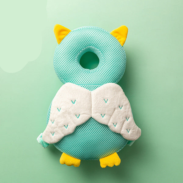 Cojín Protector de Cabeza para Bebé con Alas de Ángel
