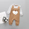 Pijama Enterizo Infantil de Algodón con Diseño de Animales