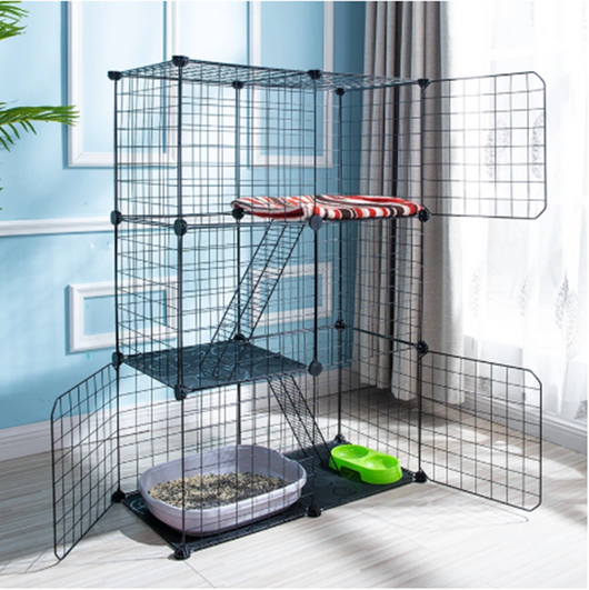 Corral Modular para Gatos Interior - Jaula Armable de Alambre - Image 19