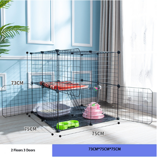 Corral Modular para Gatos Interior - Jaula Armable de Alambre - Image 20