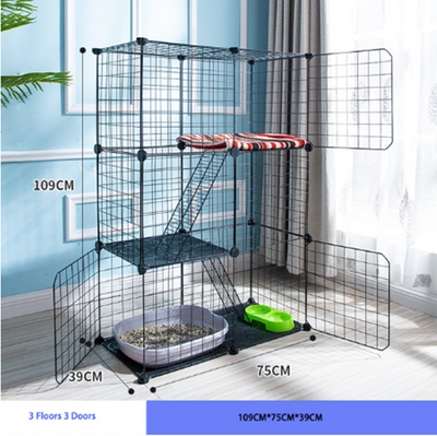 Corral Modular para Gatos Interior - Jaula Armable de Alambre - Image 2