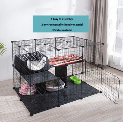 Corral Modular para Gatos Interior - Jaula Armable de Alambre - Image 7