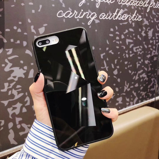 Funda iPhone X Max con Diseño de Diamante 3D y Cristal Aurora - Image 8