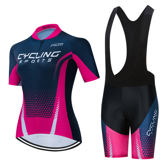 Conjunto Deportivo de Ciclismo Manga Corta para Hombre y Mujer - Image 12