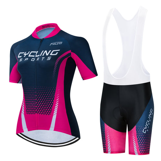 Conjunto Deportivo de Ciclismo Manga Corta para Hombre y Mujer - Image 2
