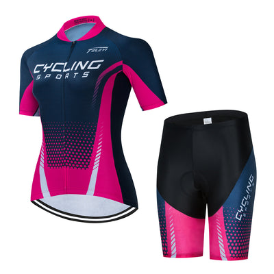 Conjunto Deportivo de Ciclismo Manga Corta para Hombre y Mujer - Image 5