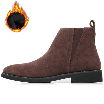 Botas de Cuero Estilo Británico Caña Media para Otoño - Image 16