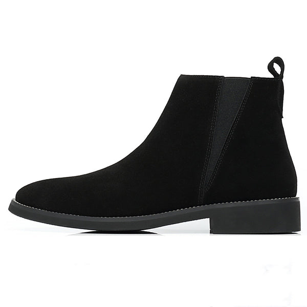 Botas de Cuero Estilo Británico Caña Media para Otoño - Image 5