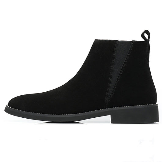 Botas de Cuero Estilo Británico Caña Media para Otoño - Image 5
