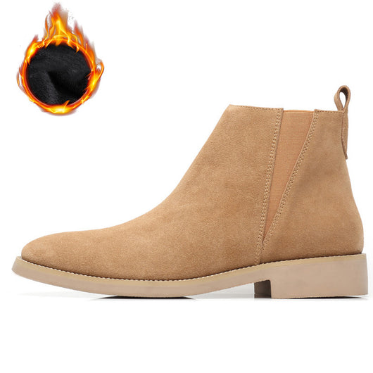 Botas de Cuero Estilo Británico Caña Media para Otoño - Image 10