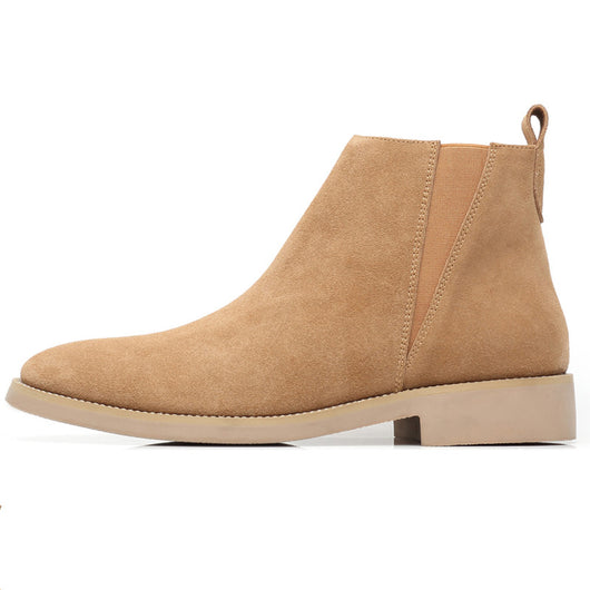 Botas de Cuero Estilo Británico Caña Media para Otoño - Image 7