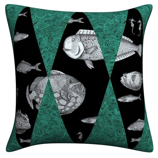 Funda de Almohada de Lino Italiano Serie Art para Dormitorio y Sala de Estar - Image 14