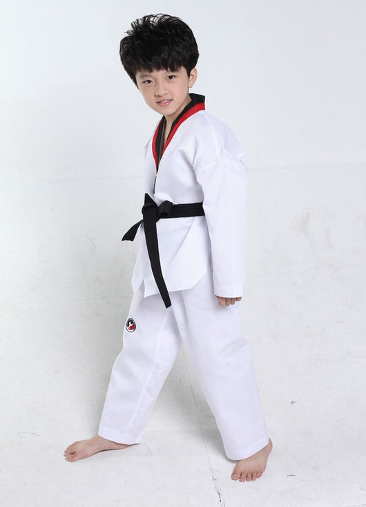Uniforme de Taekwondo Infantil Moderno y Cómodo