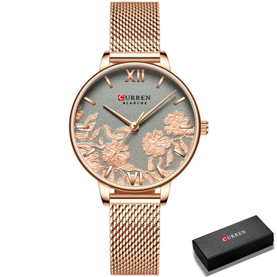 Reloj Impermeable para Mujer con Diseño de Esfera Compacta - Image 18