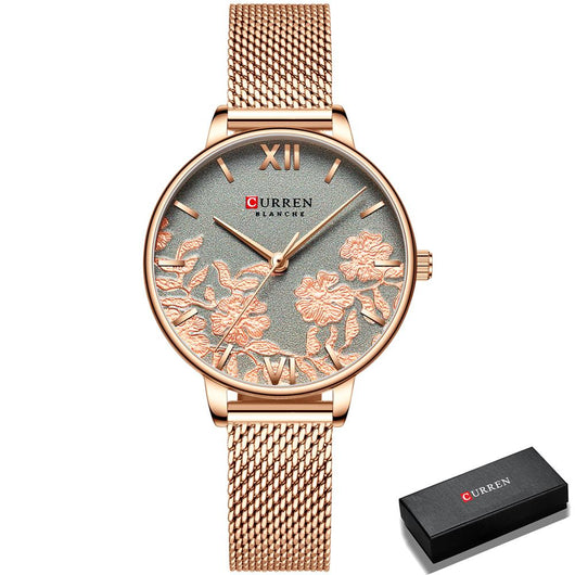 Reloj Impermeable para Mujer con Diseño de Esfera Compacta - Image 18