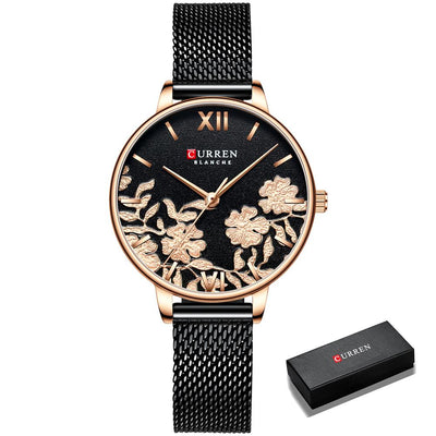 Reloj Impermeable para Mujer con Diseño de Esfera Compacta - Image 9