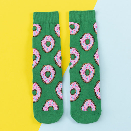Calcetines Divertidos para Hombre y Mujer con Diseños Cartoon Skate