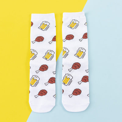 Calcetines Divertidos para Hombre y Mujer con Diseños Cartoon Skate - Image 7
