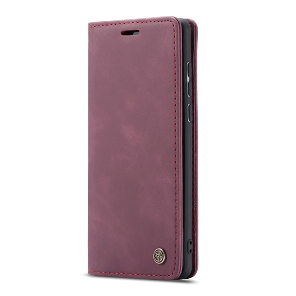 Funda Protectora Retro Estilo Europeo Americano con Compartimentos para Tarjetas
