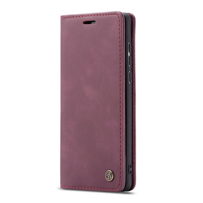 Funda Protectora Retro Estilo Europeo Americano con Compartimentos para Tarjetas