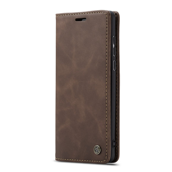 Funda Protectora Retro Estilo Europeo Americano con Compartimentos para Tarjetas