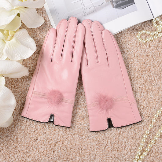 Guantes de Piel de Oveja para Mujer - Cálidos y Elegantes - Image 9