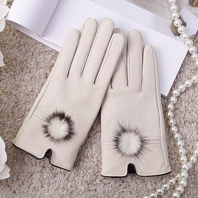 Guantes de Piel de Oveja para Mujer - Cálidos y Elegantes - Image 8