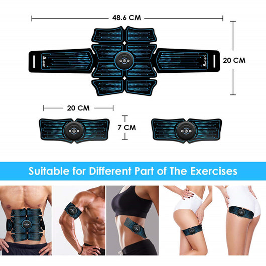 Cinturón Abdominal Recargable para Fitness en Casa - Image 5