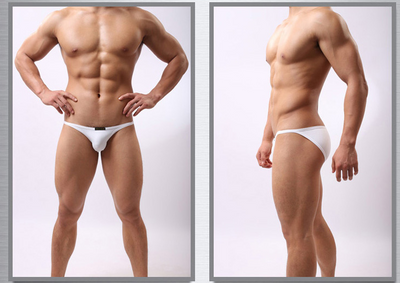 Bikini Deportivo Cintura Baja Liso de Tela Sedosa - Image 8