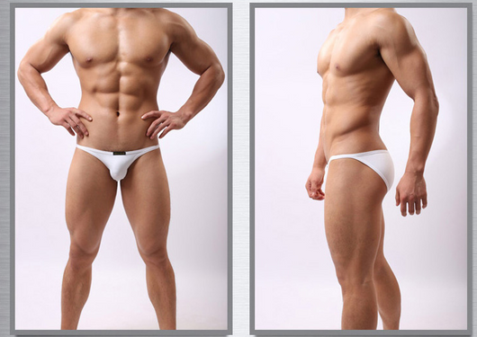 Bikini Deportivo Cintura Baja Liso de Tela Sedosa - Image 8