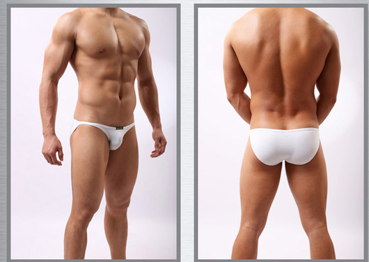 Bikini Deportivo Cintura Baja Liso de Tela Sedosa - Image 9
