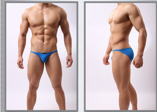 Bikini Deportivo Cintura Baja Liso de Tela Sedosa - Image 11